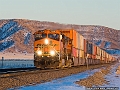 BNSF 7648 at Sais, NM in January 2007